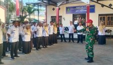 Ket foto: Kepala DKPP Sumenep Chainur Rasyid saat memperkuat sinergi bersama Kodim 0827/Sumenep dalam mendukung gerakan hidup sehat di Kabupaten Sumenep.