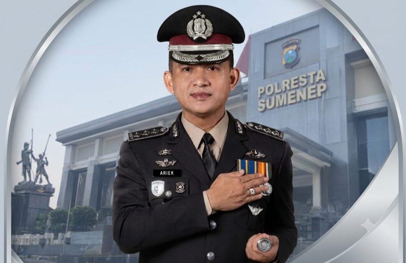 Kapolresta Sumenep Kombes Pol Ariek Indra Sentanu