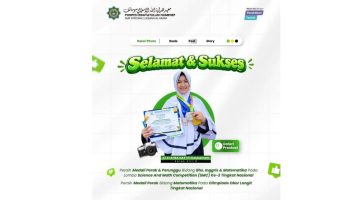 AZ-Syahra Nastiti Ramadhani, siswi kelas VIII-B SMP Integral Luqman Al-Hakim Sumenep, meraih medali emas, perak, dan perunggu dalam sejumlah kompetisi akademik tingkat nasional.