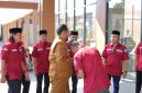 Ket foto: Bupati Sumenep Achmad Fauzi Wongsojudo saat menghadiri acara Pengukuhan Jurnalis Sumenep Independen (JSI) periode 2026–2029 di Ballroom Myze Hotel Sumenep, Selasa (15/9/2026).