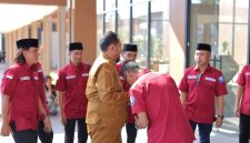 Ket foto: Bupati Sumenep Achmad Fauzi Wongsojudo saat menghadiri acara Pengukuhan Jurnalis Sumenep Independen (JSI) periode 2026–2029 di Ballroom Myze Hotel Sumenep, Selasa (15/9/2026).