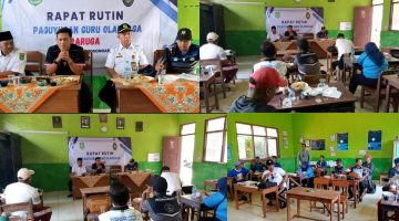 KKG PJOK Pasongsongan Perkuat Soliditas Guru Olahraga, Siapkan Pembinaan Bibit Sepak Bola