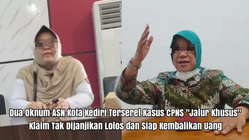 (Foto kolase sebelah kiri kerudung cokelat muda NDK dan sebelah kanan kerudung hijau muda toska LS, dok: Bimo)