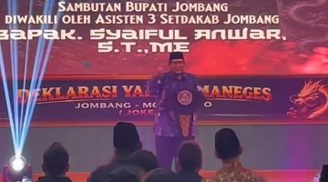Pemkab Jombang Apresiasi Deklarasi Organisasi Sosial Spritual Yakuza Maneges Wilayah Jombang-Mojokerto