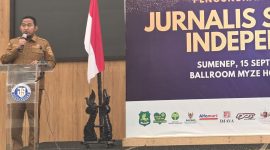 Ket foto: Bupati Sumenep Achmad Fauzi Wongsojudo menegaskan komitmennya memperkuat pembangunan infrastruktur di wilayah kepulauan sebagai bagian dari upaya pemerataan pembangunan.