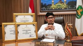 Kabupaten Sumenep meraih tiga Juara I pada FESyar Regional Jawa 2026, masing-masing kategori Wakaf, Keuangan Mikro Syariah, dan Inklusi Keuangan Syariah Pemerintah Daerah.