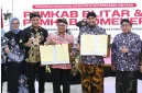 Ket Foto: Bupati Blitar Drs. H. Rijanto, MM bersama jajaran Pemkab Blitar saat memperkuat sinergi dengan Pemkab Sumenep dalam pengendalian inflasi dan menjaga stabilitas pangan strategis.