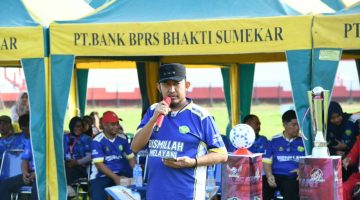 Bupati Sumenep Buka Turnamen Mini Soccer U-13, 23 Tim SD Berebut Juara