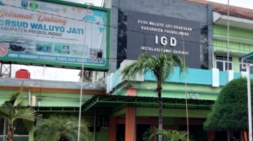 Ket Foto: RSUD Waluyo Jati Kraksaan, Kabupaten Probolinggo, menjadi sorotan atas dugaan kelalaian pelayanan medis terhadap pasien hingga meninggal dunia.