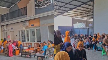 Ket Foto: Ratusan karyawan CV Ayunda Permata Sejahtera Pamekasan menerima BLT DBHCHT sebesar Rp600.000 per orang, diharapkan membantu meringankan kebutuhan ekonomi keluarga.