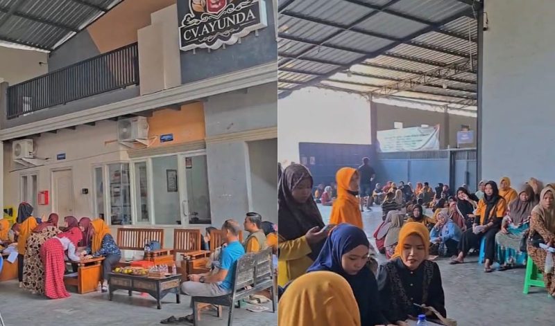 Ket Foto: Ratusan karyawan CV Ayunda Permata Sejahtera Pamekasan menerima BLT DBHCHT sebesar Rp600.000 per orang, diharapkan membantu meringankan kebutuhan ekonomi keluarga.