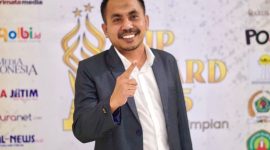 Ket Foto: Ketua AJP Pamekasan M. Khairul Umam menyuarakan jeritan 112 pasien gagal ginjal, sebuah tamparan bagi pemerintah di tengah tersedianya 10 mesin hemodialisis yang belum beroperasi.