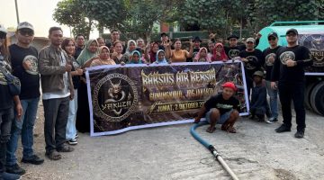 Peduli Kekeringan, Yakuza Maneges DIY dan Pusat Salurkan Bantuan Air Bersih 30.000 Liter di Gunungkidul