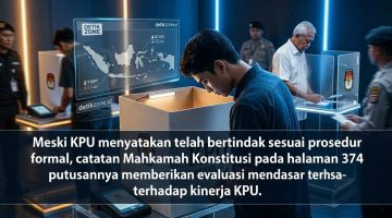 Berdalih Asas Praduga Keabsahan, KPU Dituntut Lepas Kacamata Kuda Usai ‘Sentilan’ MK Soal Verifikasi Ijazah Gibran