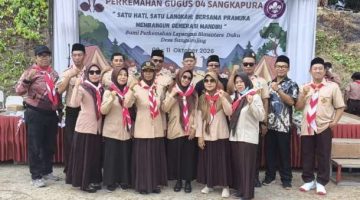 Perjusami Gugus 04 Sangkapura Gresik, Cetak Generasi Pramuka Mandiri dan Berkarakter 