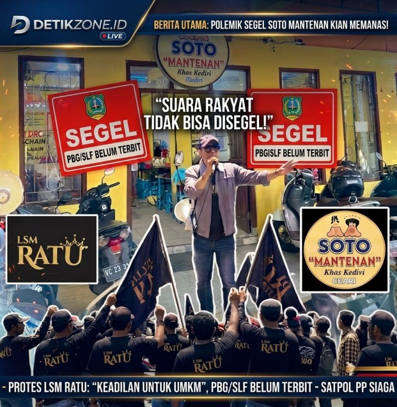 Foto ilustrasi: lembaga swadaya masyarakat RATU siapkan aksi demo terkait polemik Soto Mantenan Kediri