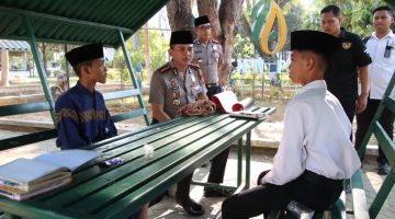 Kapolresta Sumenep dan Santri Al-Amien Prenduan Perkuat Sinergi Polri-Pesantren