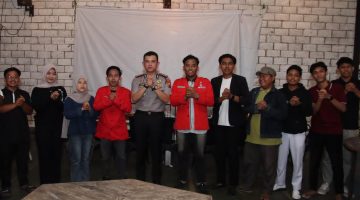 Kapolresta Sumenep bersama perwakilan GMNI membangun komunikasi dan kolaborasi demi terciptanya situasi kamtibmas yang kondusif.