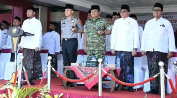 Kapolresta Sumenep Hadiri Apel Hari Santri 2026