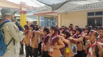UPT SDN 337 Gresik Gelar Scout Expedition di Alam Bebas, Bangkitkan Semangat Kepramukaan dan Bentuk Generasi Tangguh 