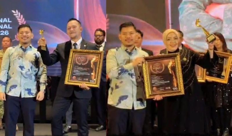 Bang Ali dan Ibu Fitria Ali menerima penghargaan Star Iconic 2026 atas pencapaian profesional dan kewirausahaan, yang didedikasikan untuk anak yatim dan kaum dhuafa.