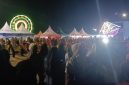 Ket foto: Suasana pembukaan Media Expo 2026 di sisi timur Lapangan GOR A. Yani, Sumenep, Sabtu (24/10/2026), yang menampilkan kreativitas pelajar dan seni budaya lokal.