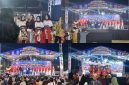 Ket foto: Sanggar Dewitri, MI Nurul Jadid 1 Gedang-Gedang, Batoputih, dan Drumband Gita Pamongkas SDN Pamolokan 1 tampil memukau dalam Media Expo 2026 malam ketiga di Stadion A. Yani Sumenep, Senin (26/10/2026).