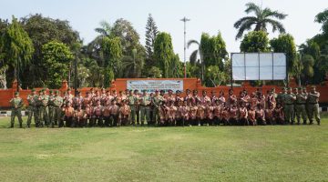 Bentuk Generasi Muda Berkarakter, Dandim Sumenep Tekankan Disiplin dan Jiwa Kepemimpinan di Persami KKRI
